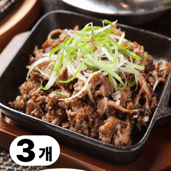 갈비아저씨 양념 소불고기 300g, 3개