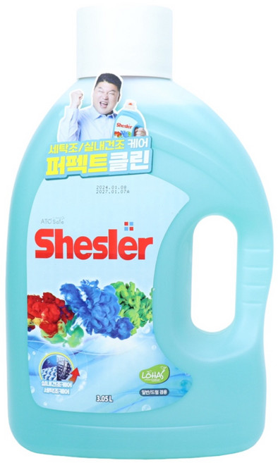 쉬슬러 액체세제 에이프릴 본품, 3.05L, 1개