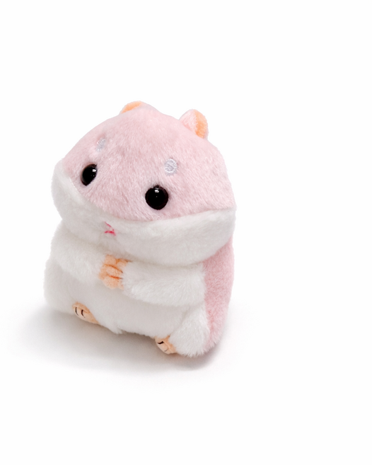 아트박스/갓샵 귀여운 햄스터 햄찌 키링 인형 11cm [동물 햄토리 봉제 가방 열쇠 키홀더 고리인형], 핑크, 1개
