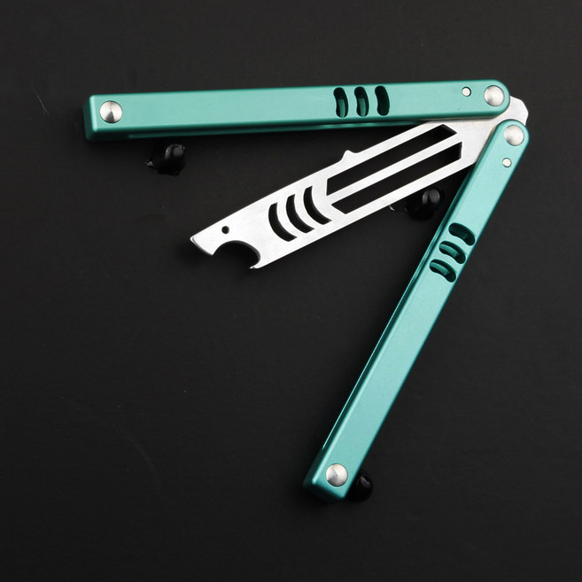 윈드폴 알루미늄 CP-653 칼날 없는 발리송, 그린, 1개