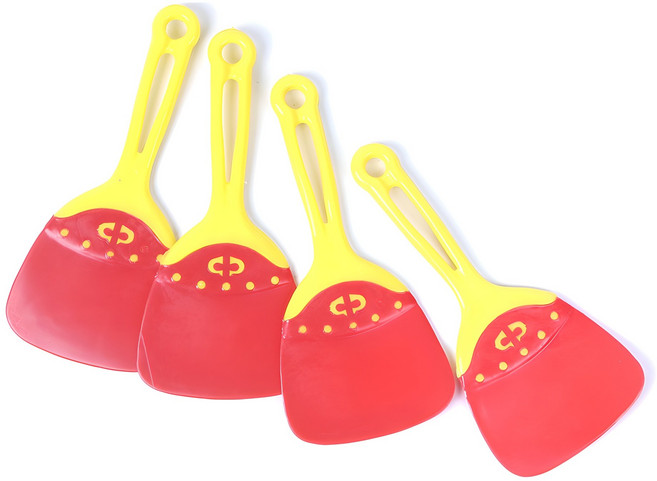 알뜰주걱 대, 혼합색상, 4개