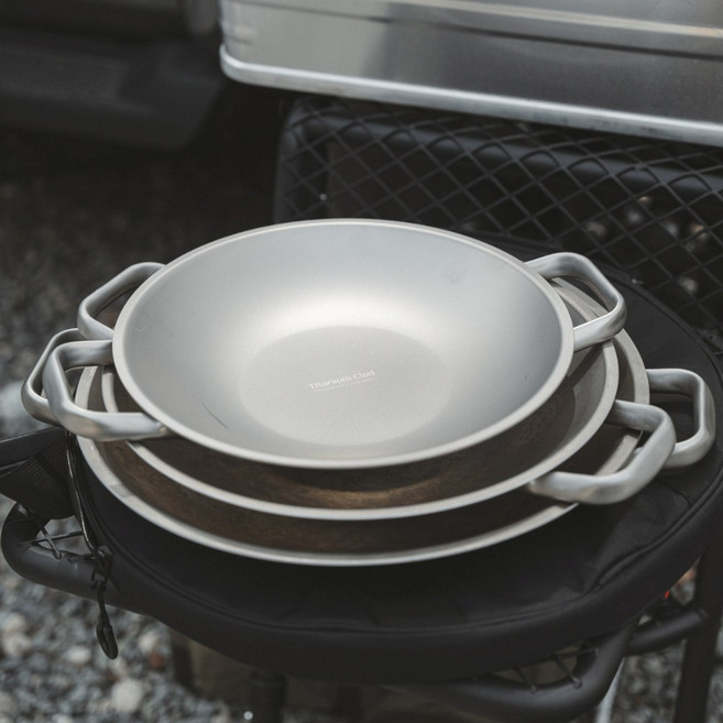 클래딘 인덕션 티타늄 그리들 가방포함, 28cm, 1세트