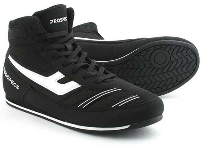프로스펙스 복싱화 컴페티션 복서 미드 블랙