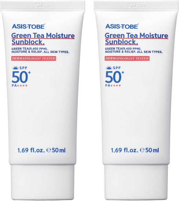 애즈이즈투비 퓨어 미네랄 선크림 SPF50+ PA++++, 50ml, 2개