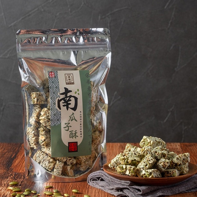 展榮商號 手工酥糖, 1個, 手工南瓜子酥, 300g