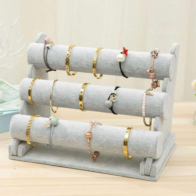 LM6 3단 팔찌 진열대 원통팔찌진열대 악세사리매대