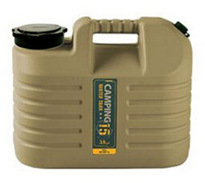 [코멕스] 캠핑 생수 물통 취사 캠핑 (12L 15L 20L), 밀리터리 그린, 1개