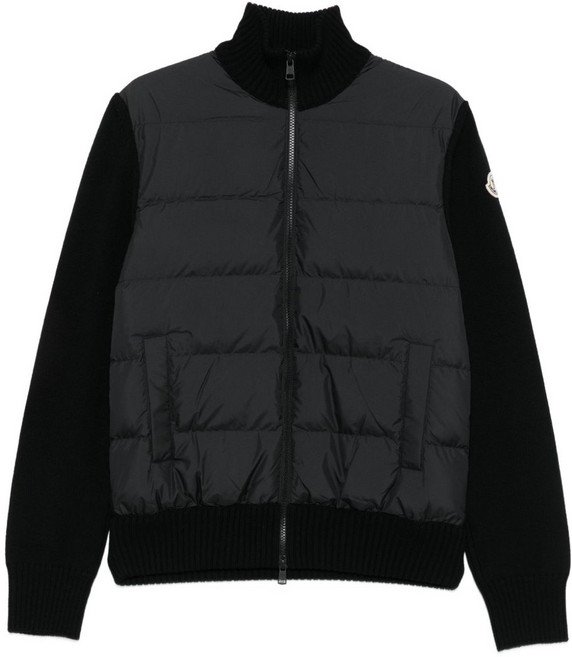 몽클레르 패딩 패널 가디건