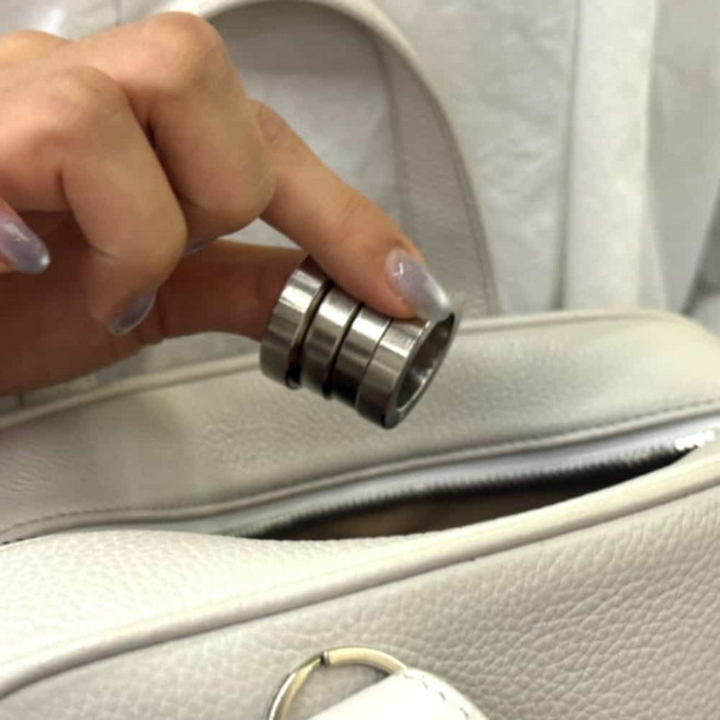 살림냥냥 접이식 호신용 너클반지 주먹너클