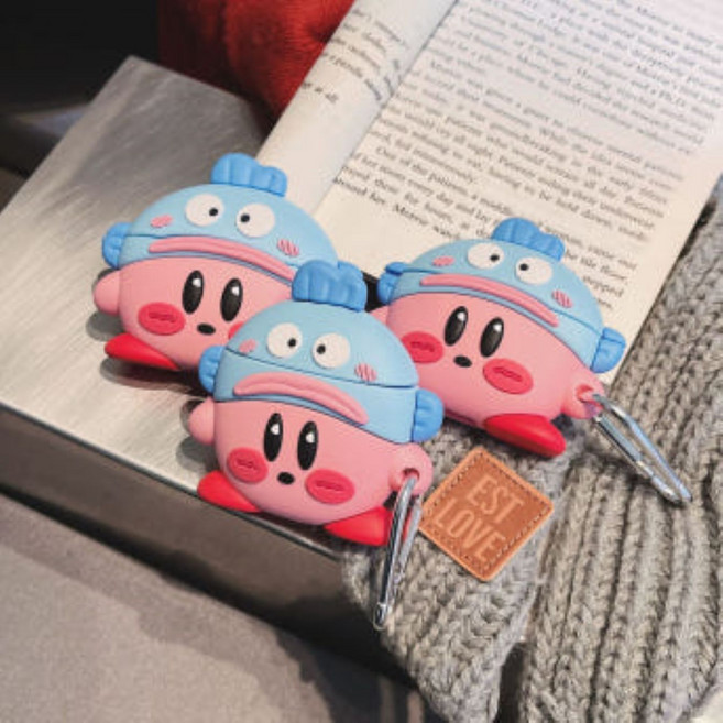 스테이블제이 한교동 커비 얼굴 에어팟 케이스 여자친구 선물 추천, 한교동 커비 케이스, 4. 에어팟 4