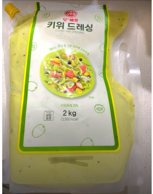 오뚜기 오쉐프 키위드레싱 2kg, 6개