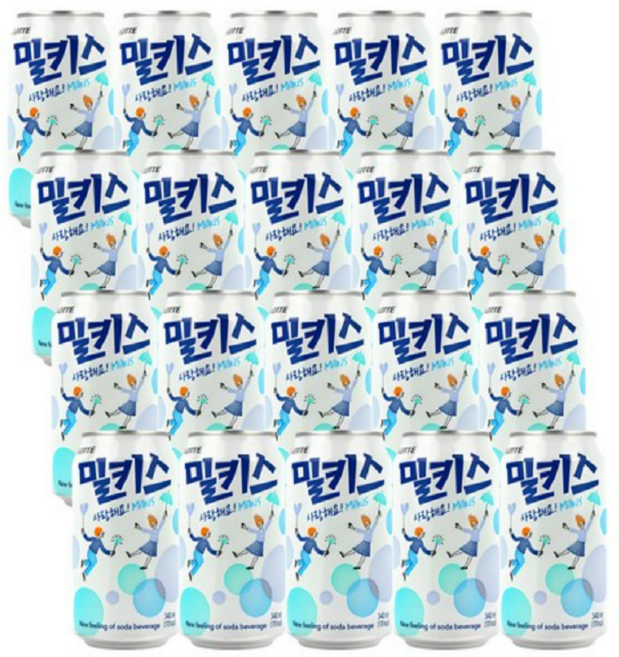 밀키스 캔 340ml x 48개