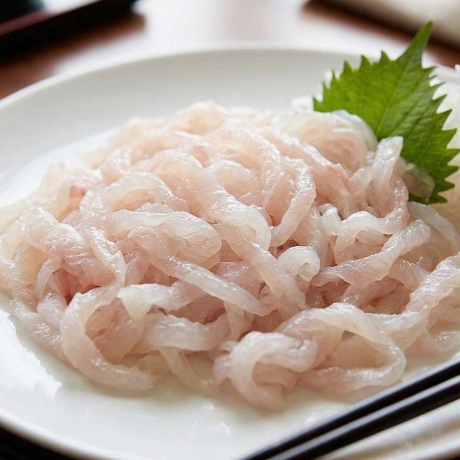 산지직송 동해안 자연산 기름가자미 회 미주구리회 밀키트, 1개, 300g(회만)