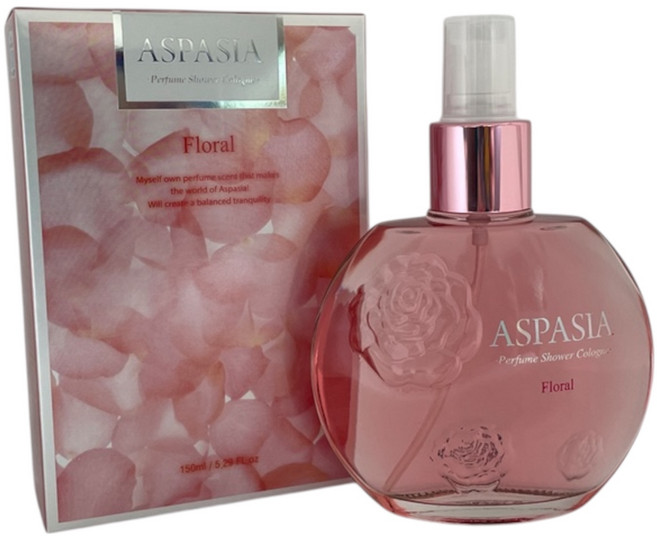 아스파시아 퍼퓸 후로랄 바디미스트 샤워코롱, 150ml, 1개