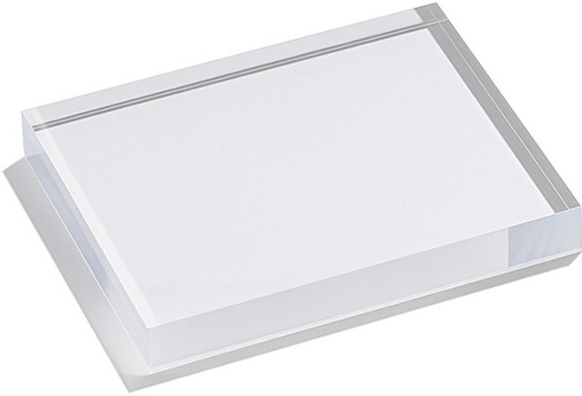 [100%투명도] 스튜디오투명 사각 아크릴 진열대, 1개