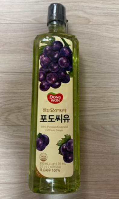 동원 포도씨유, 850ml, 2개