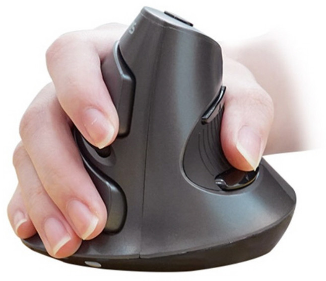 버티컬 마우스 가로휠 무선 블루투스 손목보호 저소음 손목터널증후군