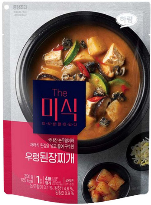 더미식 우렁 된장찌개, 350g, 10개