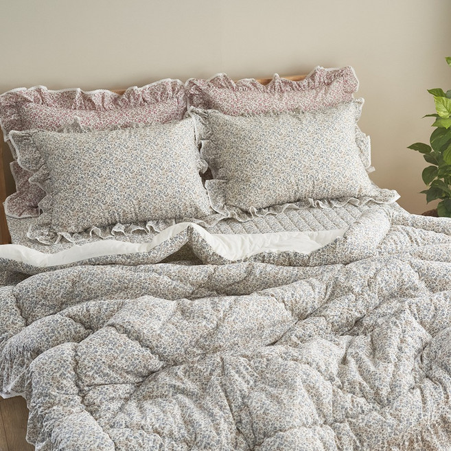 아이닉스 애슐리 워싱 광목 순면100 부드러운 사계절 간절기 차렵이불