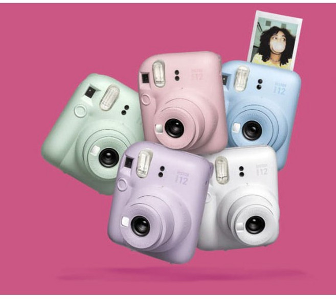 FUJIFILM instax mini 12 拍立得 馬上看 相機 輕鬆自拍 創意色彩, MINI12, 1個