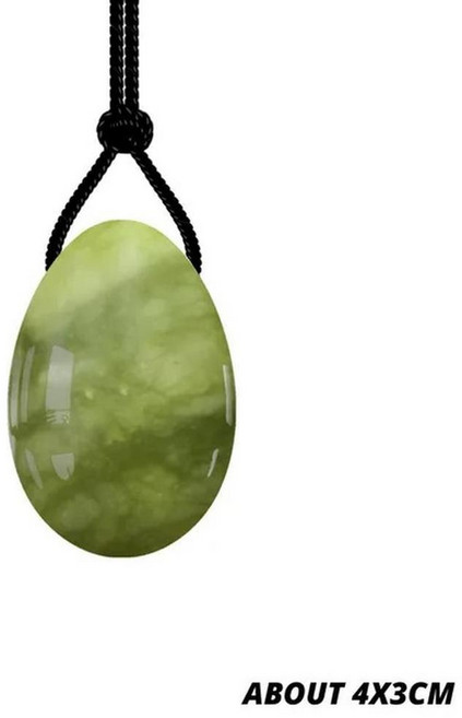 천연석 옥 에그 요니 강화 케겔 근육 운동기 골반 크리스탈 마사지 볼 완드, 11. M