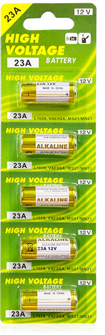 鹼性電池 12V, 電池, 1個, 23a