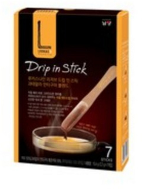 프렌치카페 루카스나인 드립인스틱 과테말라 안티구아 7T 원두커피, 2.2g, 7개입