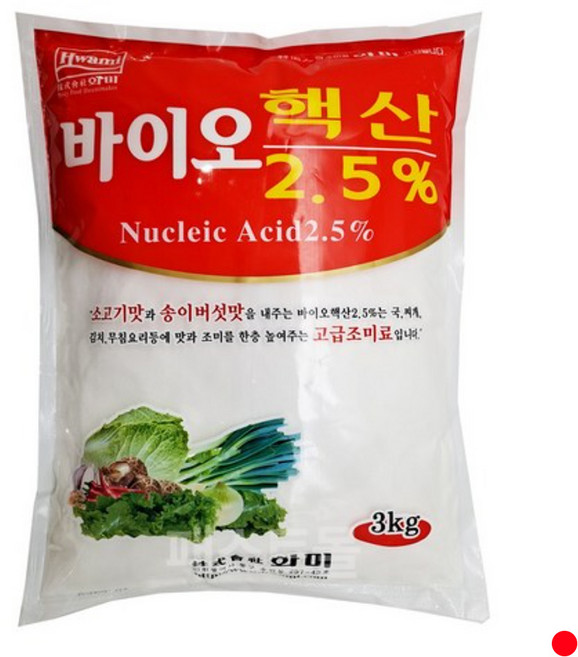화미 바이오핵산 2.5%, 3kg, 1개