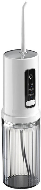 電動沖牙機 無線充電SPA沖牙機組 全機防水, 白色, P8