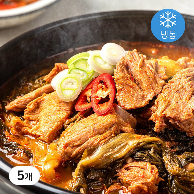 소담소담 매콤 순살 우거지 해장국, 5개, 1kg