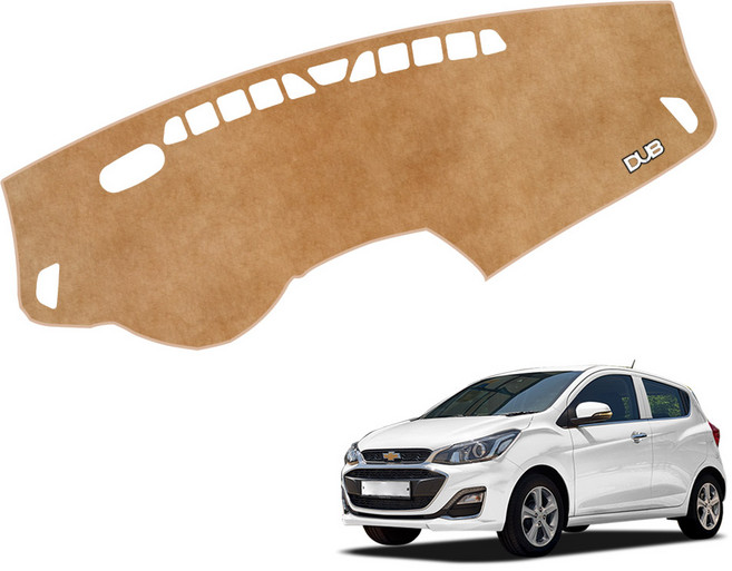 더뉴스파크 DUB 플라즈마 논슬립 벨벳 대쉬보드커버, 18년5월~/전방센서무/CC137, 새들브라운