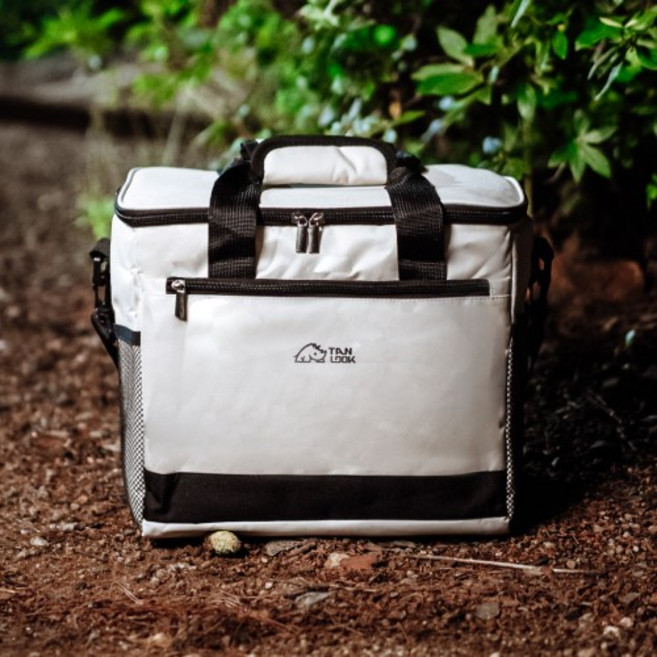 타닥 에센셜 소프트 쿨러백 보냉백 캠핑가방 아이스 보냉가방, 베이지, 17L