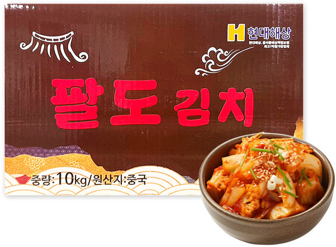 팔도 다진김치, 10kg, 1개