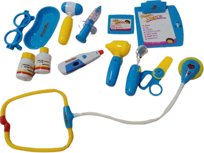 오즈토이 내친구 아리 말하는 종합 병원놀이세트, 블루, 1개