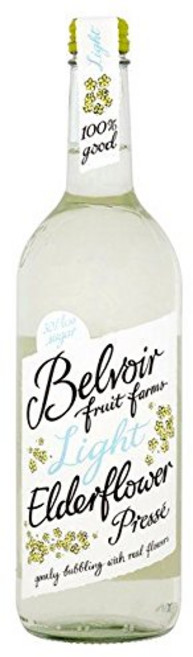 벨부아 엘더플라워 프레스 라이트 - 750ml (25.36fl 온스) Belvoir Elderflower Presse Light - 750ml (25.36fl oz), 1개