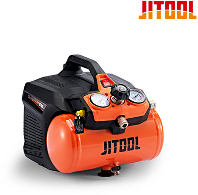 제일타카 오일리스 저소음 2마력 미니콤프레샤 콤프레셔 소형 공장 JQS206, 1개