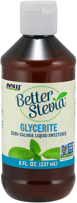나우푸드 베터 스테비아 글리세리트 제로-칼로리 리퀴드 스위트너 비건, 237ml, 1개