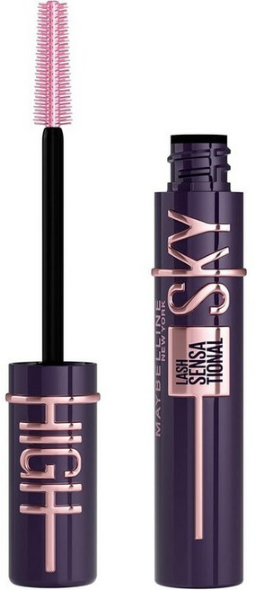메이블린뉴욕 Maybelline Lash Sensational Sky 하이 워셔블 마스카라 메이크업 볼류마이징 길어짐 디파이닝 컬링 곱셈 조립 가능한 포뮬러 베리, 플럼 트와이라이트
