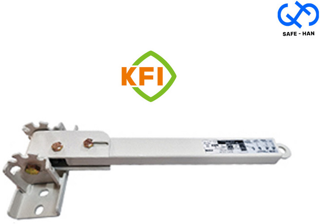 세이프한 KFI인증 완강기 1절 지지대 하중 150kg 소방검정품, 1절-A형 (8.5x22cm)x55.5cm, 1개