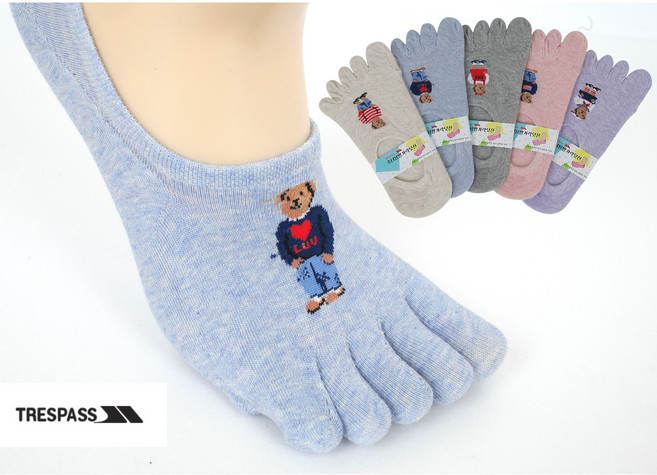 국산 시원한 여성 발가락덧신 5켤레 통풍발가락덧신 다한증 양말 트레스패스