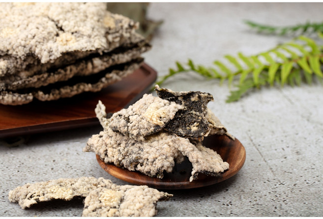 [구례]표고버섯을 담은 수제 김부각 (자른 김부각), 1개, 100g