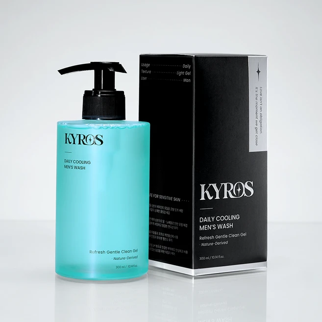 키로스 쿨링 올인원 남성 청결제 항문 세정제, 1개, 300ml - 쿠팡