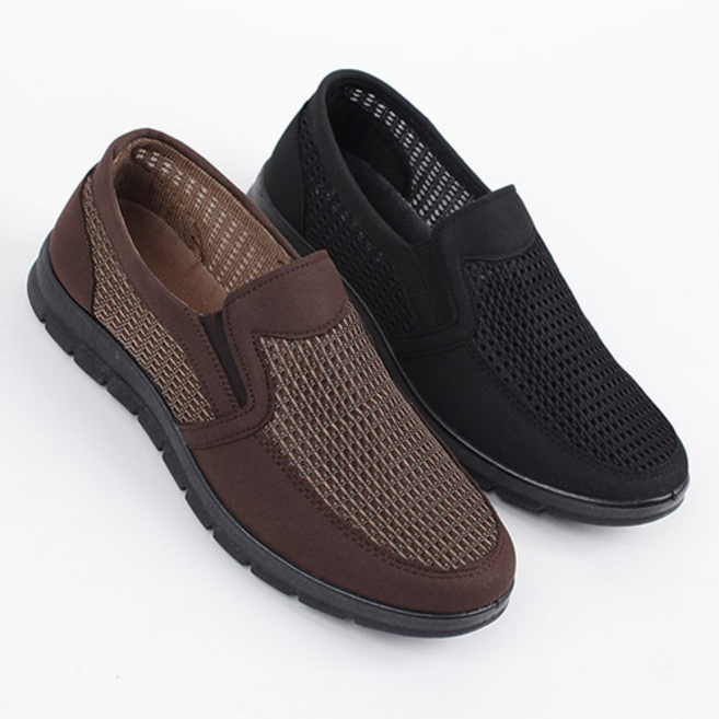 천보만보 남성 발편한 가벼운 여름 메쉬 로퍼 단화 슬립온 TB-6363