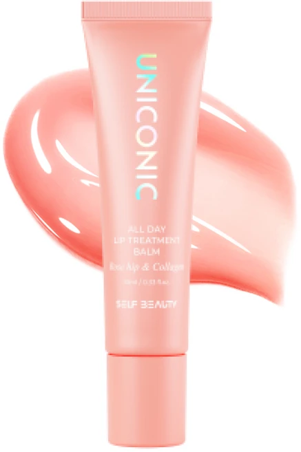셀프뷰티 유니코닉 올데이 립 트리트먼트밤 10ml, 1개, 10g, 로즈힙콜라겐 - 쿠팡