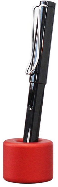 풀 메탈 펜 거치대 CR-4S, 레드, 1개