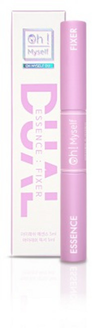 오마이셀프 듀 아이래쉬 속눈썹 듀얼 영양제 속눈썹에센스와 블랙픽서를 한번에, 1개, 5ml