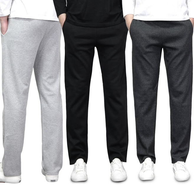 봉라샵 특양면 일자 핏 트레이닝 팬츠