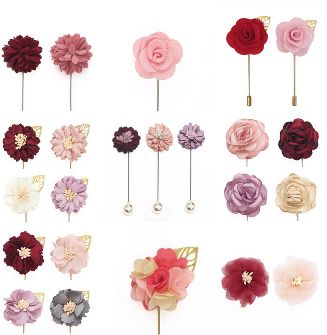 이플린 어버이날 스승의날 카네이션 부토니에, 07.카네이션 실크 부토니에_그레이, 1개