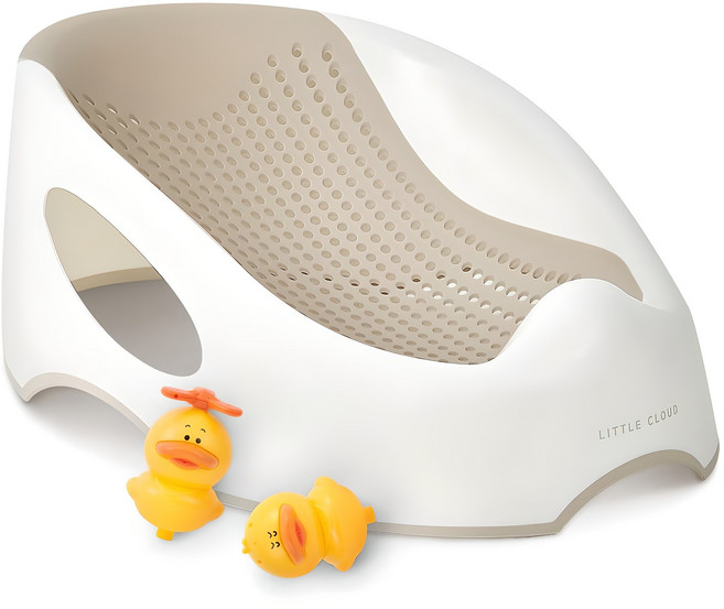 리틀클라우드 등받이 유아욕조, 베이지