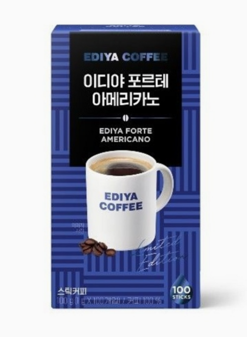 이디야 포르테 아메리카노 1g x 100개입, 1개